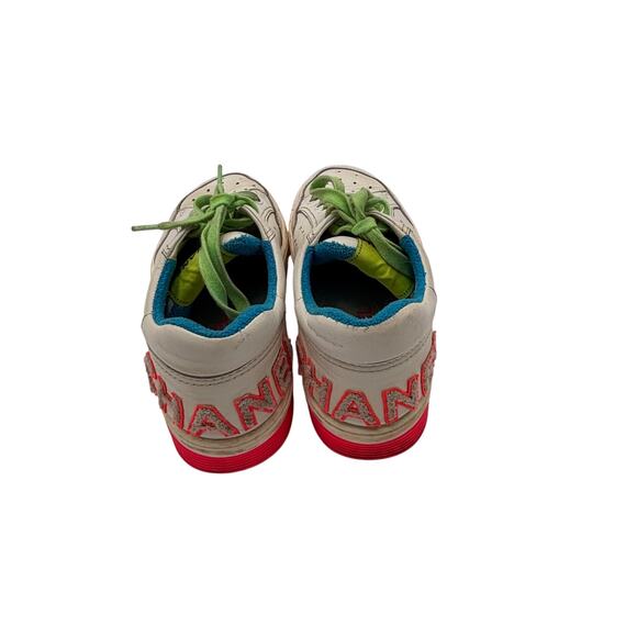 Chanel 2020 Interlocking Neon Women's CC Logo Sneakers 39 - Picture 6 of 8